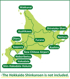 JR Hokkaido Rail Pass / Erwachsener (ab 12 Jahren)